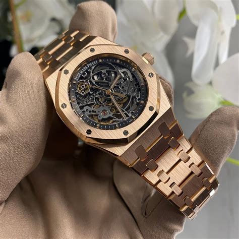 audemars piguet 39mm skeleton rose gold|ap rose gold watch price.